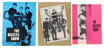 Lot 252 - THE BEATLES - PROGRAMME COLLECTION.