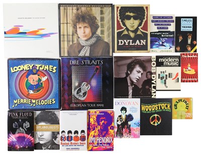 Lot 299 - ROCK, POP, MIXED BOX SETS AND BOOKS INCLUDING BOB DYLAN ARCHIVE PRESSING