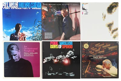 Lot 300 - PAUL WELLER GREATEST HITS AND LIVE LP'S PACK INCLUDING ORIGINALS