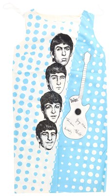 Lot 184 - THE BEATLES - ORIGINAL 1960S DUTCH MADE DRESS.