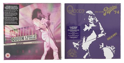 Lot 308 - QUEEN LIVE MODERN ARCHIVE BOX SETS PACK