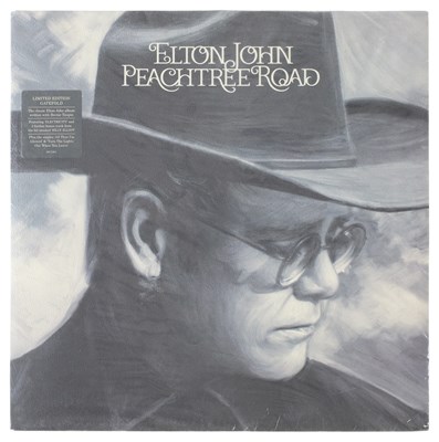 Lot 312 - ELTON JOHN PEACHTREE ROAD RARE ORIGINAL LP