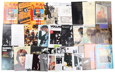 Lot 234 - GENESIS PUBLICATIONS - PROMOTIONAL MATERIALS COLLECTION.