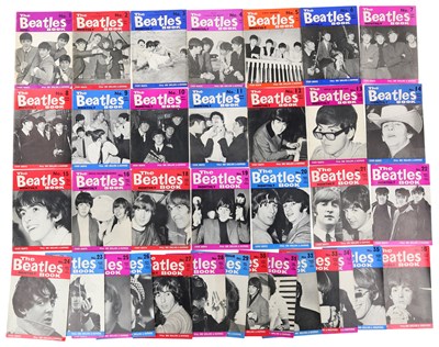 Lot 235 - THE BEATLES - MONTHLY BOOK COLLECTION.