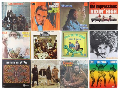 Lot 184 - SOUL FUNK REGGAE LPS - UK/USA EARLY PRESS - LEE DORSEY, THE IMPRESSIONS, U-ROY