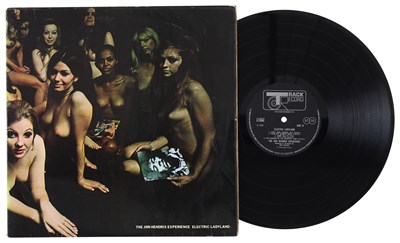 Lot 335 - JIMI HENDRIX - ELECTRIC LADYLAND LP (UK TRACK - WHITE TEXT - TRACK 613 008)