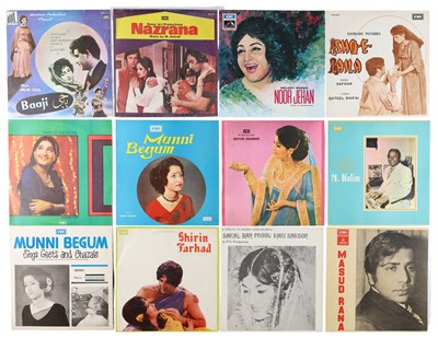 Lot 225 - PAKISTANI PRESS SOUNDTRACKS, VOCALISTS & GHAZALS - SALIM IQBAL, ASHRAF, NAHID AKHTAR