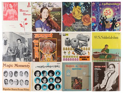 Lot 239 - INDIAN SITAR, GHAZALS, MEDITATION, FILM HITS LPS