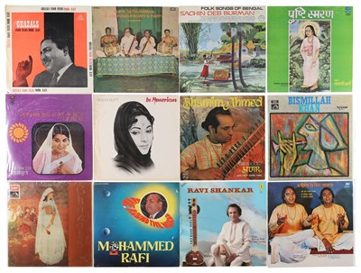 Lot 241 - INDIAN SITAR, GHAZALS, MEDITATION, FILM HITS LPS
