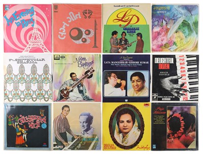 Lot 243 - INDIAN SITAR, GHAZALS, MEDITATION, FILM HITS LPS