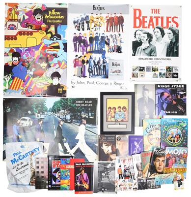 Lot 180 - THE BEATLES - PROGRAMMES / BOOKS / DVDS ETC.
