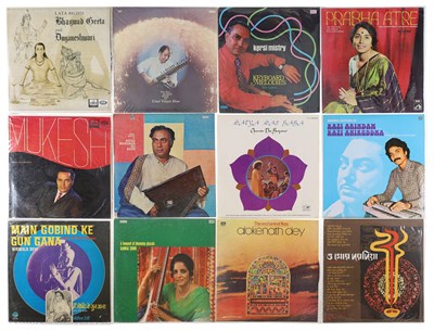 Lot 244 - INDIAN SITAR, GHAZALS, MEDITATION, FILM HITS LPS
