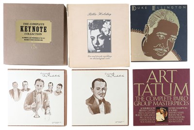 Lot 173 - JAZZ AND BLUES LP BOX SETS PACK INCLUDING THE COMPLETE KEY NOTE COLLECTION