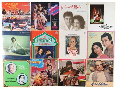 Lot 246 - INDIAN FILM HITS, GHAZALS, SITAR, GOLDEN VOICE LPS W/ RARITIES
