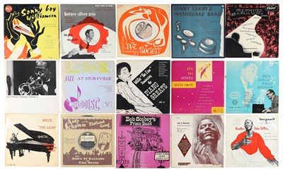 Lot 176 - JAZZ, SWING, BLUES 10" COLLECTION INCLUDING RARE SONNY BOY WILLIAMSON