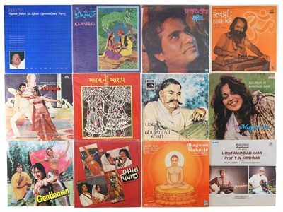 Lot 247 - INDIAN FILM HITS, GHAZALS, SITAR, GOLDEN VOICE LPS W/ RARITIES