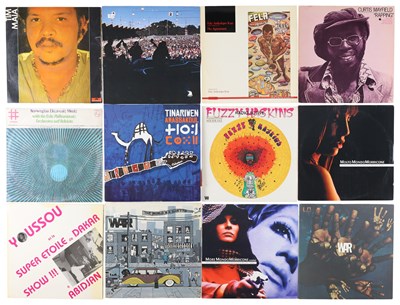 Lot 193 - WORLD, AFRO, FUNK & SOUL LPS - TIM MAIA, FELA KUTI, CURTIS MAYFIELD, WAR