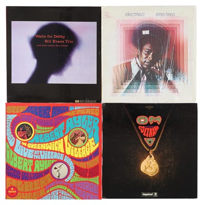 Lot 194 - JAZZ & SOUL LP RARITIES - BILL EVANS TRIO, ERNIE HINES, ALBERT AYLER, COLTRANE