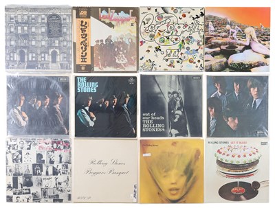 Lot 366 - LED ZEPPELIN, THE ROLLING STONES LP PACK