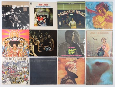 Lot 379 - CLASSIC ROCK LP PACK INCLUDING BOB DYLAN, THE DOORS