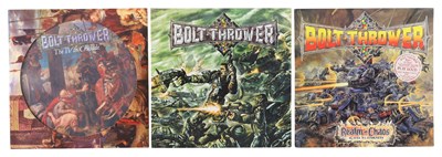 Lot 385 - BOLT THROWER RARITIES INCLUDING ORIGINAL LP