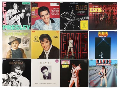 Lot 360 - ELVIS PRESLEY - LP COLLECTION (EX+/ARCHIVE CONDITION)