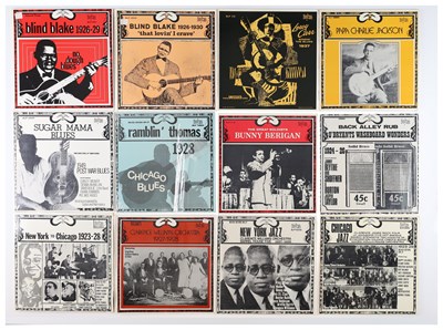 Lot 262 - CLASSIC BLUES LPS LABEL RUN: BIOGRAPH, RIVERSIDE, ARHOOLIE, YAZOO