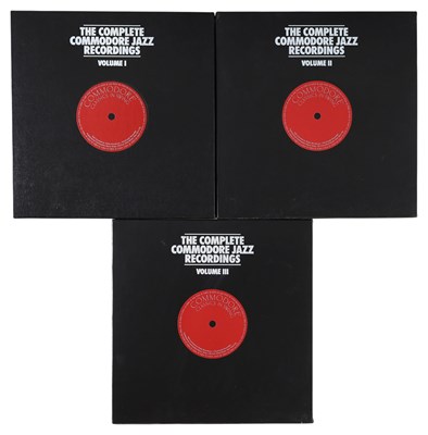 Lot 266 - COMMODORE JAZZ BOXSETS VOLUMES 1, 2 & 3