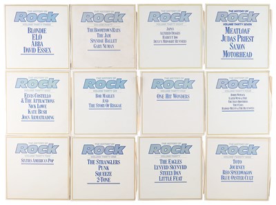 Lot 436 - THE HISTORY OF ROCK COMPILATION LP COMPLETE COLLECTION