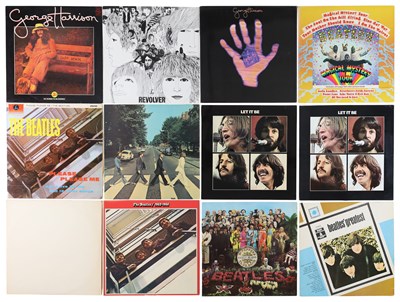 Lot 439 - THE BEATLES AND SOLO LP PACK