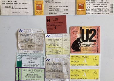 Lot 88 - ROCK AND POP CONCERT PROGRAMMES AND TICKETS - CLAPTON / BOWIE ETC.