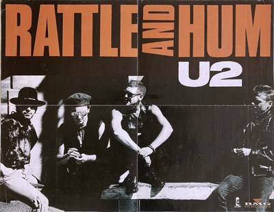 Lot 112 - U2 PROMOTIONAL EPHEMERA - RATTLE AND HUM.