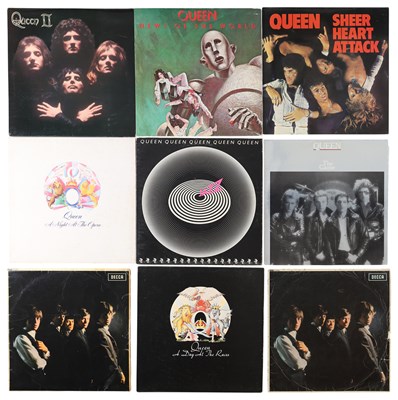 Lot 440 - QUEEN, THE ROLLING STONES LP PACK