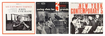 Lot 271 - RARE JAZZ LPS ON EUROPEAN LABELS - NEW YORK CONTEMPORARY 5, JOHN COLTRANE