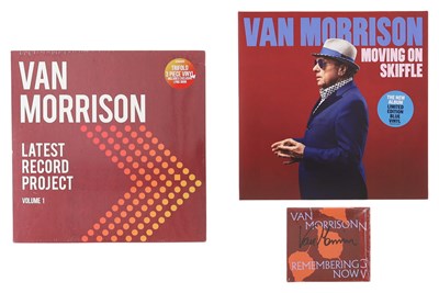 Lot 402 - VAN MORRISON - LP / BOX SET / CD PACK (INC SIGNED!)