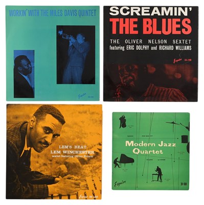 Lot 276 - UK ESQUIRE ORIGINAL JAZZ LPS - MILES DAVIS QUINTET, OLIVER NELSON SEXTET