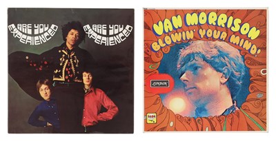 Lot 443 - ROCK 60'S UK COLLECTABLE LP'S VAN MORRISON, JIMI HENDRIX