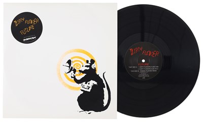 Lot 444 - RARE DIRTY FUNKER FUTURE 12" WITH ORANGE RADAR BANKSY ARTWORK