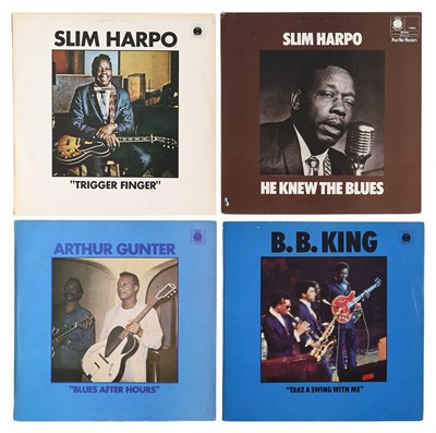 Lot 281 - UK BLUE HORIZON - BLUES LP RARITIES - SLIM HARPO, B.B. KING, ARTHUR GUNTER