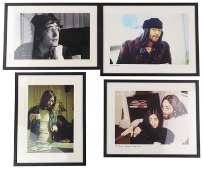 Lot 287 - THE BEATLES - JOHN LENNON / YOKO ONO - TOM HANLEY PHOTOS.