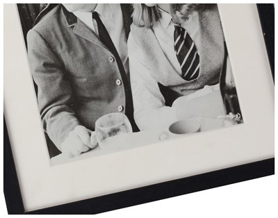 Lot 310 - THE BEATLES - PHOTOS WITH FAINT SIGNATURES / LENNON / HARRISON.
