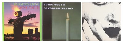 Lot 448 - SONIC YOUTH AND RELATED LP PACK