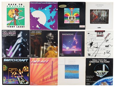 Lot 427 - LIBRARY, NEW AGE, ELECTRONIC LPS - TEDDY LASRY, MORT GARSON, FORREST FANG