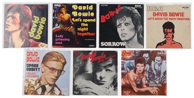 Lot 457 - DAVID BOWIE OVERSEAS 7" PACK