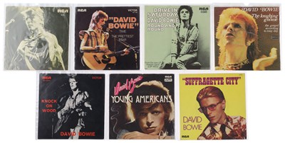 Lot 458 - DAVID BOWIE OVERSEAS 7" PACK