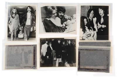 Lot 329 - DAVID WIGG COLLECTION - BEATLES PHOTOS AND NEGATIVES.