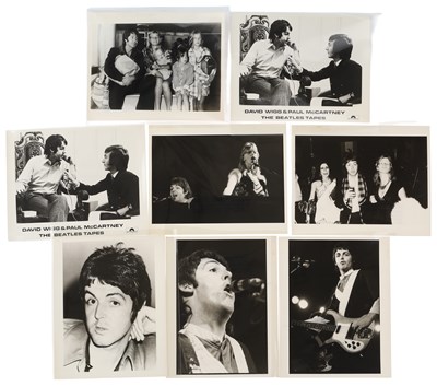 Lot 331 - THE BEATLES - PAUL AND LINDA MCCARTNEY PHOTOS WITH NEGATIVES.