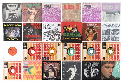 Lot 474 - US PUNK, GARAGE ROCK 7" PACK INCLUDING ORIGINALS AND REPRESSES