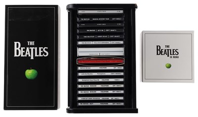 Lot 182 - THE BEATLES - CD SETS INC ORIGINAL 'BREAD BIN'.