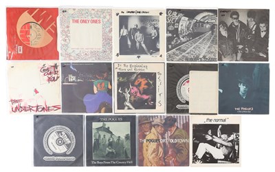 Lot 475 - CLASSIC PUNK 7" PACK INCLUDING RARITIES